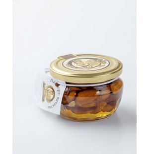 Горшочек цветочный мед с миндалем, 180 гр