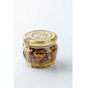 Горшочек цветочный мед с грецким орехом, 180 гр
